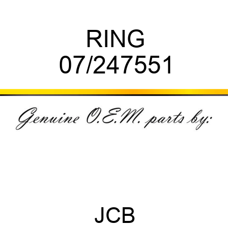 RING 07/247551