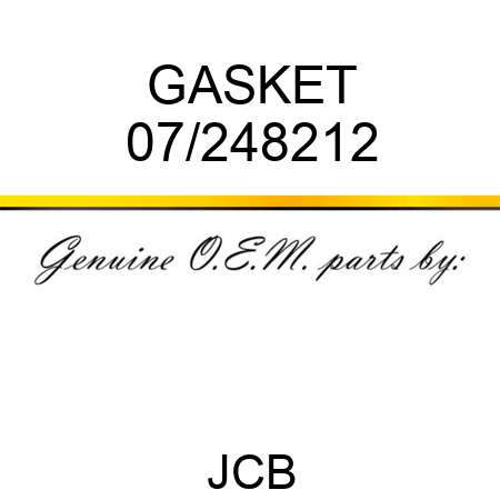 GASKET 07/248212