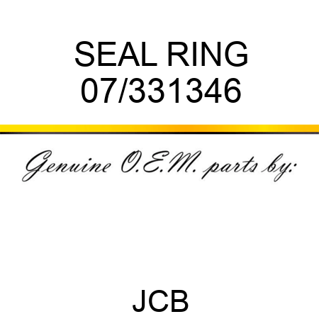 SEAL RING 07/331346