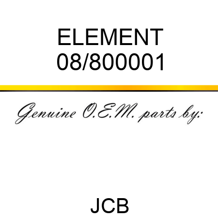 ELEMENT 08/800001