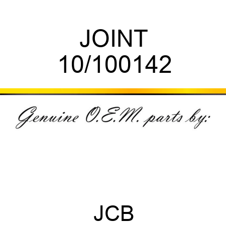 JOINT 10/100142