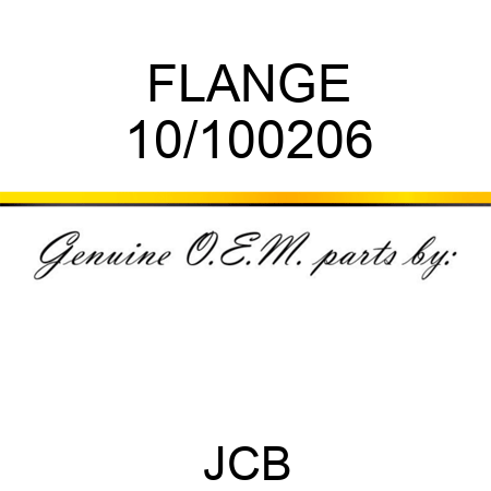 FLANGE 10/100206