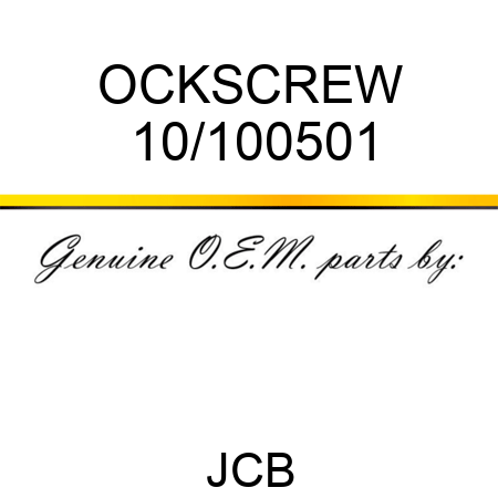 OCKSCREW 10/100501