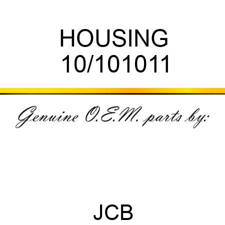 HOUSING 10/101011