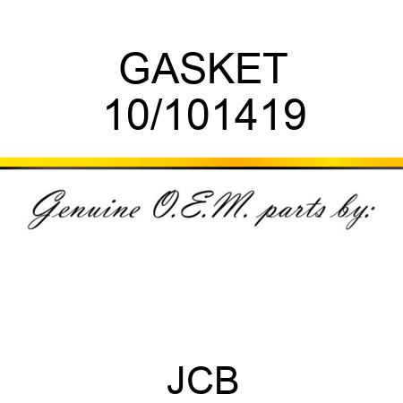 GASKET 10/101419