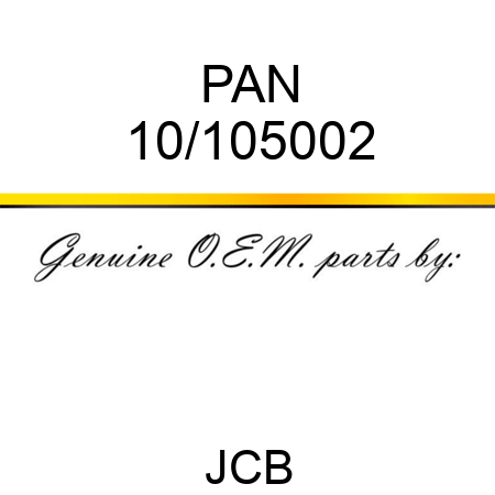 PAN 10/105002