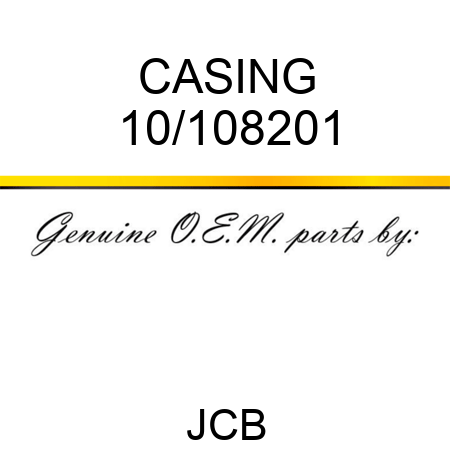 CASING 10/108201