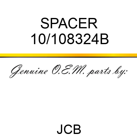 SPACER 10/108324B