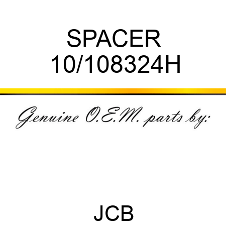 SPACER 10/108324H