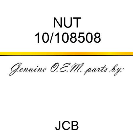 NUT 10/108508