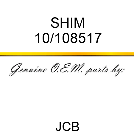 SHIM 10/108517