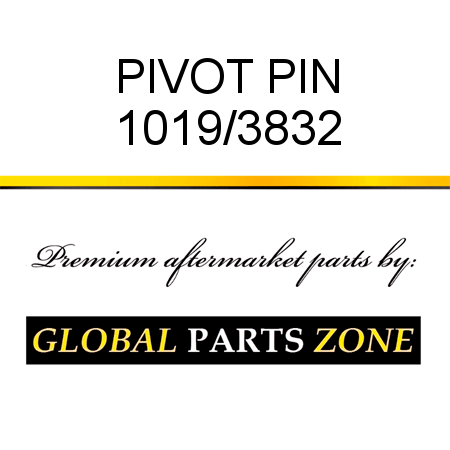 PIVOT PIN 1019/3832