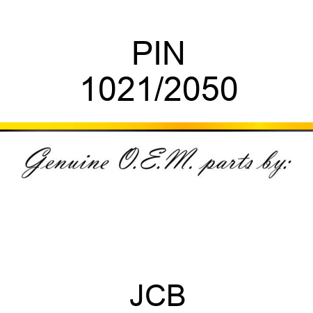 PIN 1021/2050