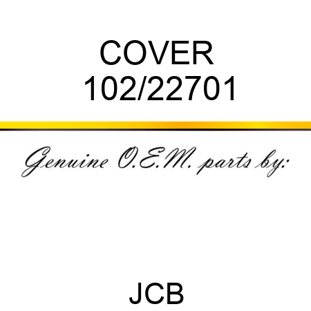 COVER 102/22701