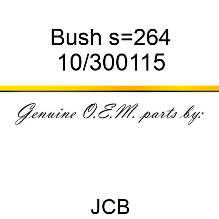 Bush s=26,4 10/300115