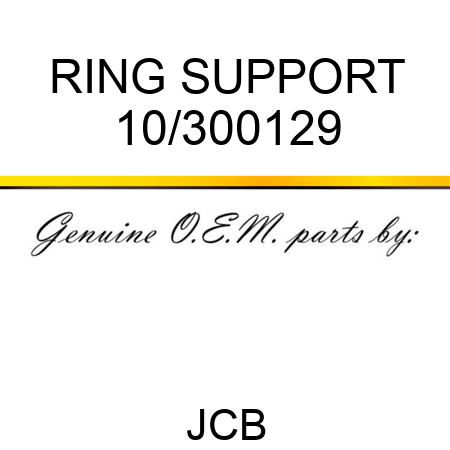 RING SUPPORT 10/300129