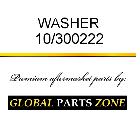 WASHER 10/300222