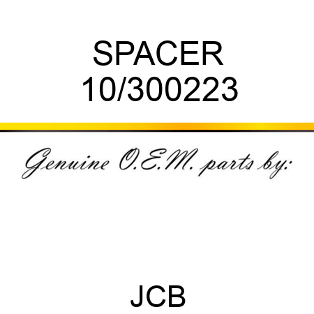 SPACER 10/300223