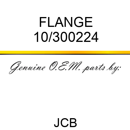 FLANGE 10/300224