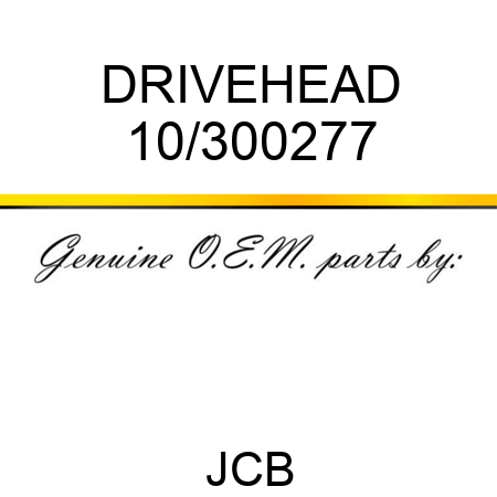 DRIVEHEAD 10/300277