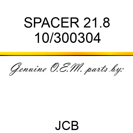 SPACER 21.8 10/300304