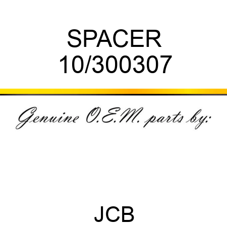 SPACER 10/300307