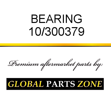BEARING 10/300379