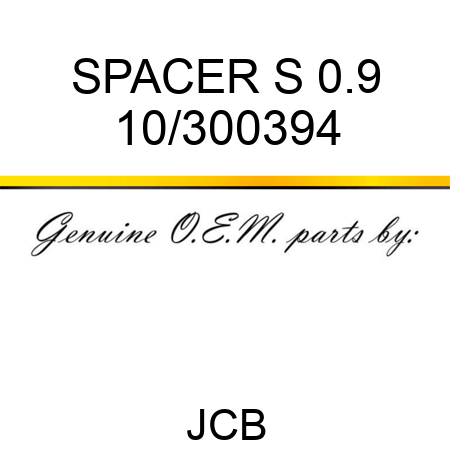 SPACER S 0.9 10/300394