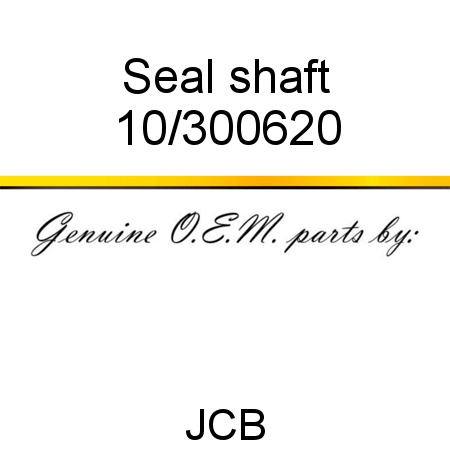 Seal, shaft 10/300620