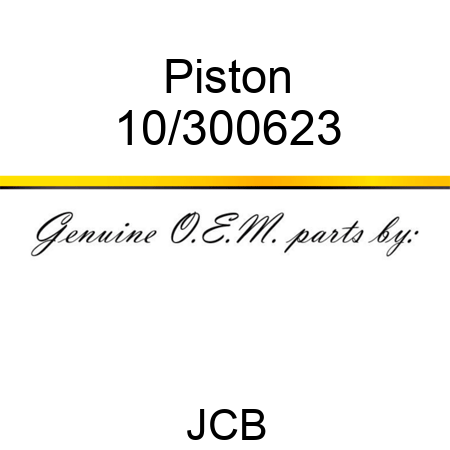 Piston 10/300623