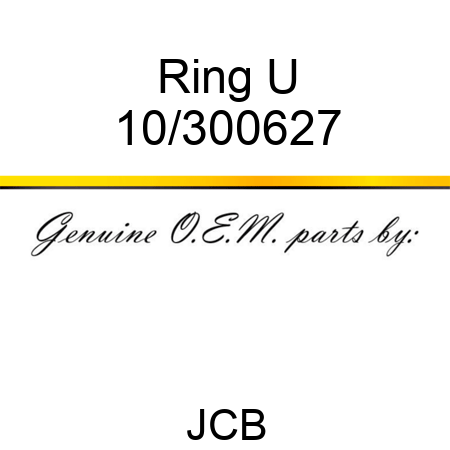 Ring U 10/300627