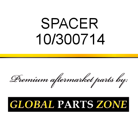 SPACER 10/300714