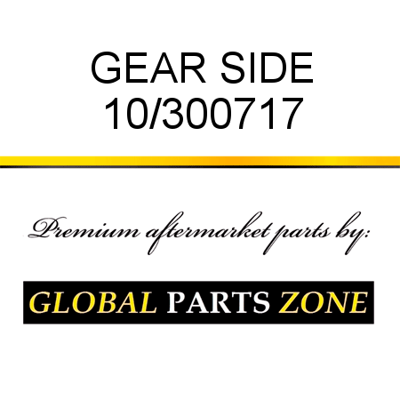 GEAR SIDE 10/300717