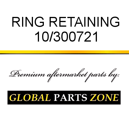 RING RETAINING 10/300721