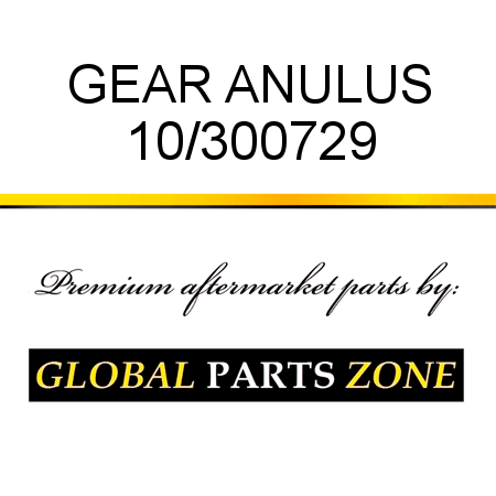 GEAR ANULUS 10/300729