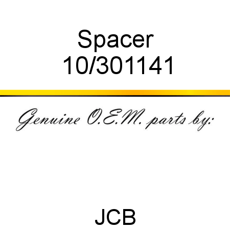 Spacer 10/301141