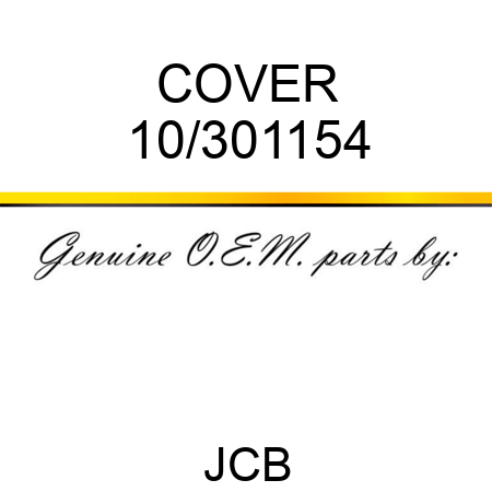 COVER 10/301154
