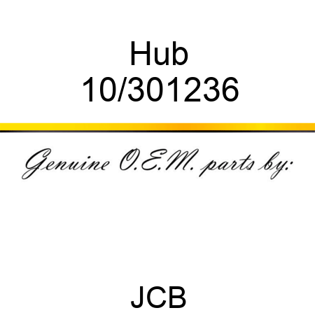 Hub 10/301236