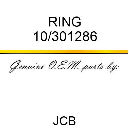 RING 10/301286