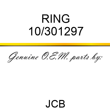 RING 10/301297