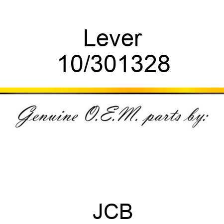 Lever 10/301328