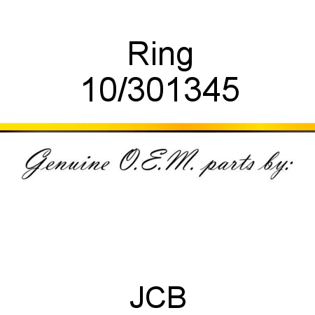 Ring 10/301345