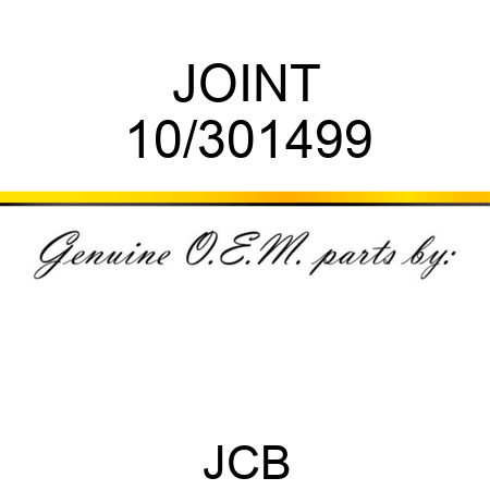 JOINT 10/301499