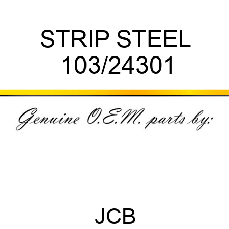 STRIP STEEL 103/24301