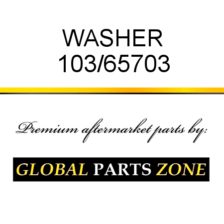 WASHER 103/65703