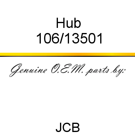 Hub 106/13501