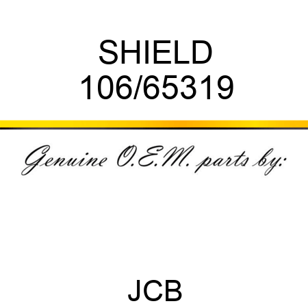 SHIELD 106/65319