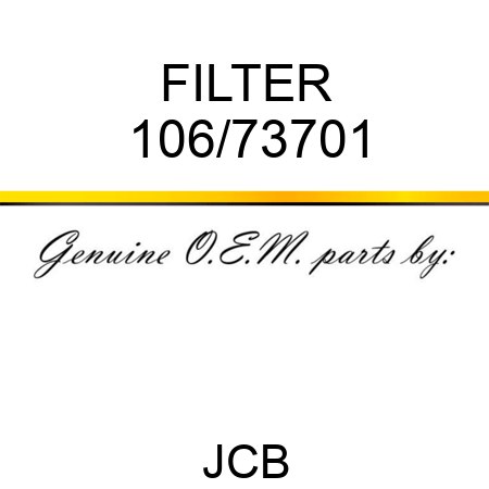 FILTER 106/73701