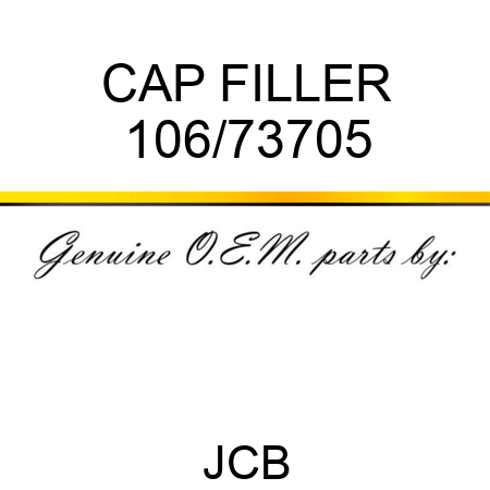 CAP FILLER 106/73705