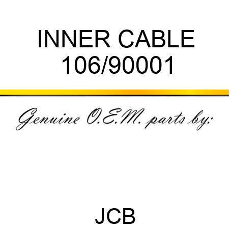 INNER CABLE 106/90001